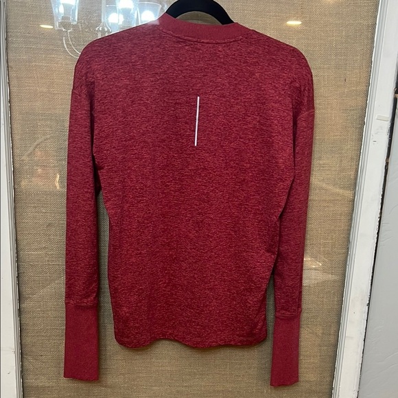 Nike Red Long Sleeve Running  Shirt - Picture 5 of 5